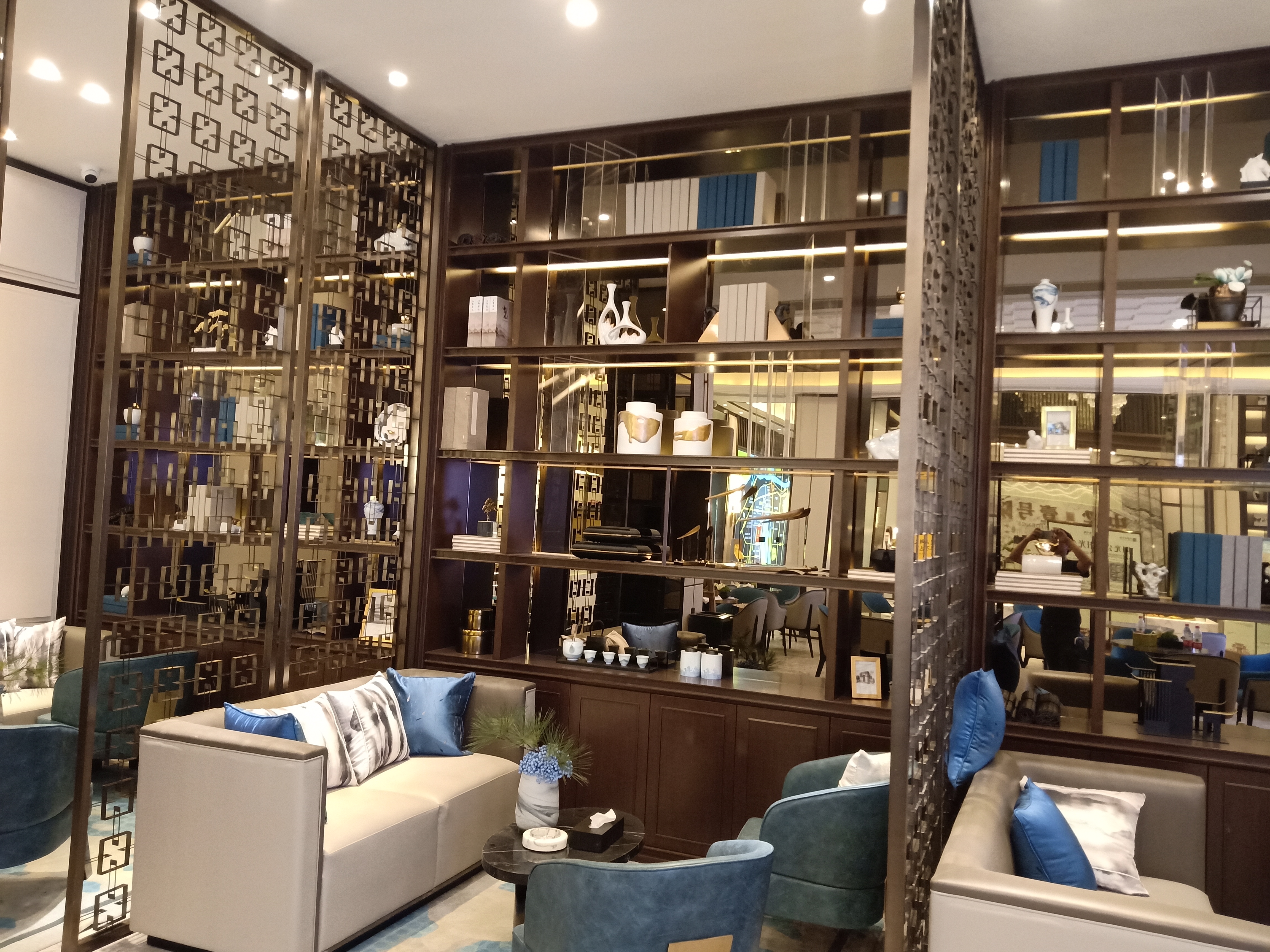 金屬屏風(fēng) 力恒不銹鋼中式隔斷 定制加工 酒店會(huì)所超高屏風(fēng)