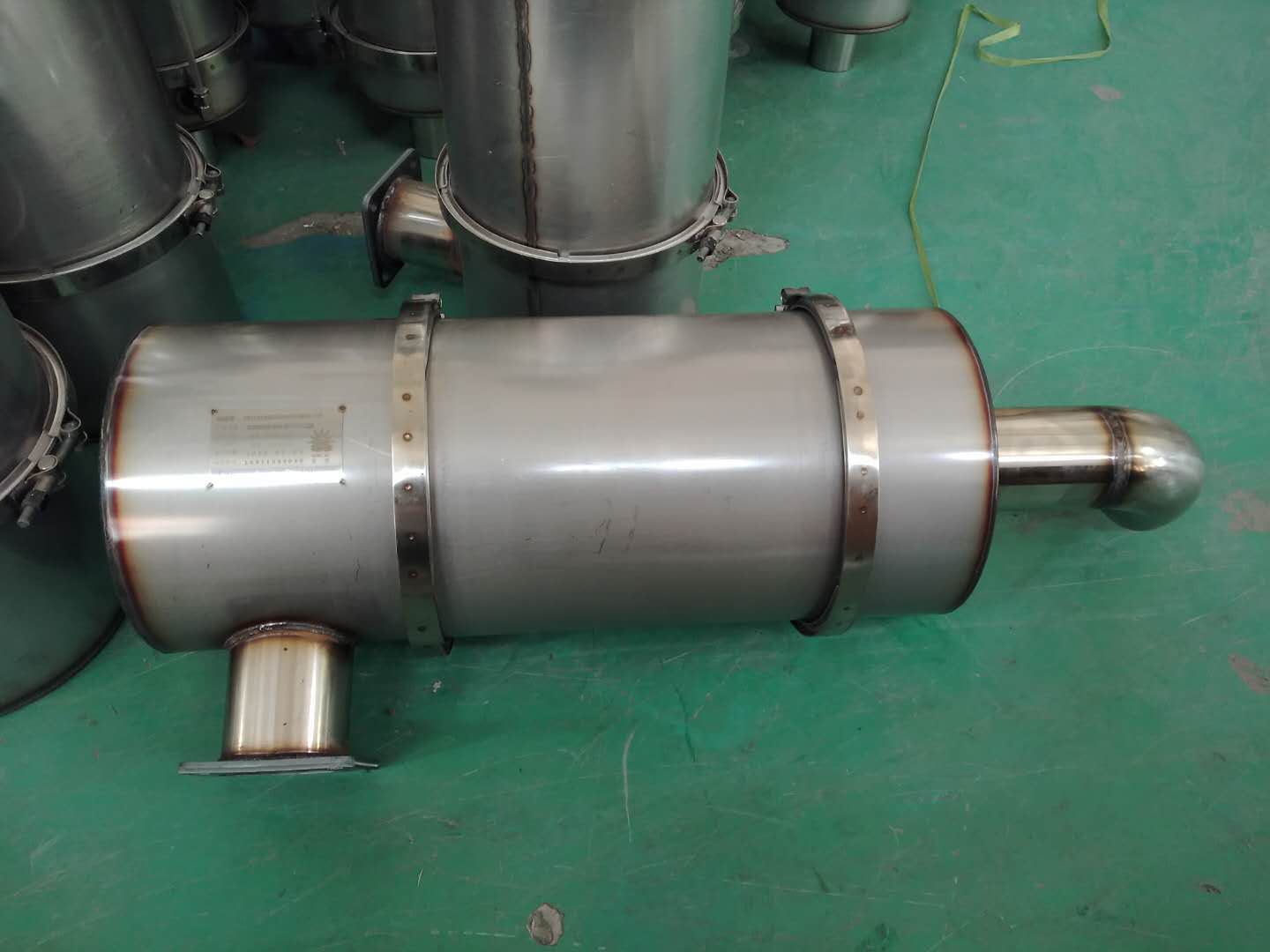 柴油發(fā)電機(jī)組尾氣黑煙凈化器銷煙器 干式尾氣凈化裝置 DPF顆粒*