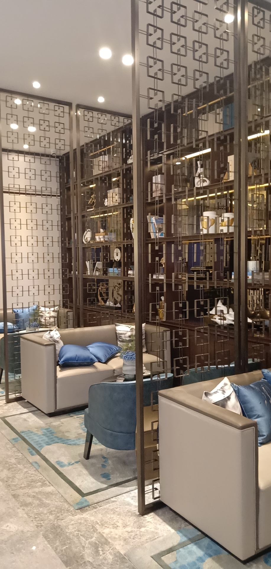 金屬屏風(fēng) 力恒不銹鋼中式隔斷 定制加工 酒店會(huì)所超高屏風(fēng)