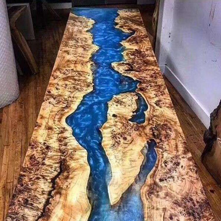 廠家直銷 河流桌樹脂膠水 高透明河流桌樹脂桌工藝制作膠水