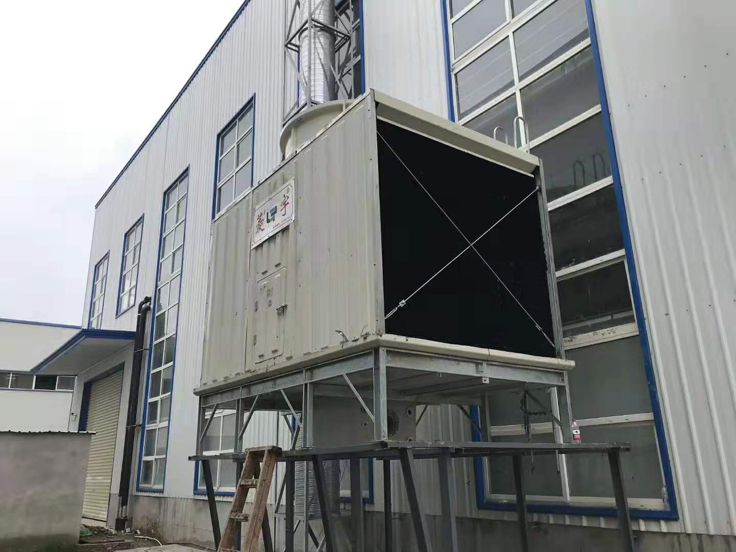 低噪音400噸方形冷卻塔