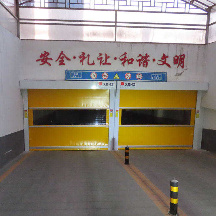 廠家按需定做自動(dòng)快速堆積門、背帶式折疊堆積門