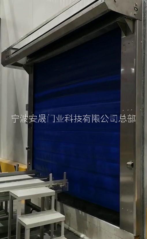 工業(yè)冷庫*快速門保溫保冷防塵節(jié)能食品潔凈車間高速自動升降門 冷庫保溫門