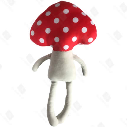 山東定制毛絨玩具廠家-定制蘑菇公仔