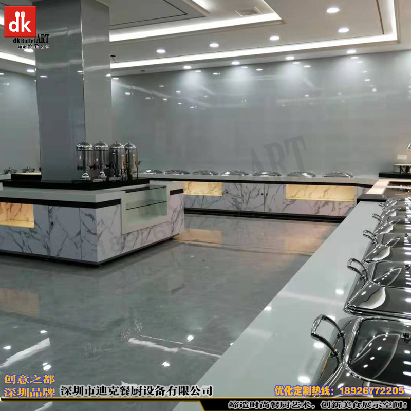深圳自助餐臺廠家 移動布菲臺自助餐臺 機(jī)關(guān)單位員工餐廳自助餐臺