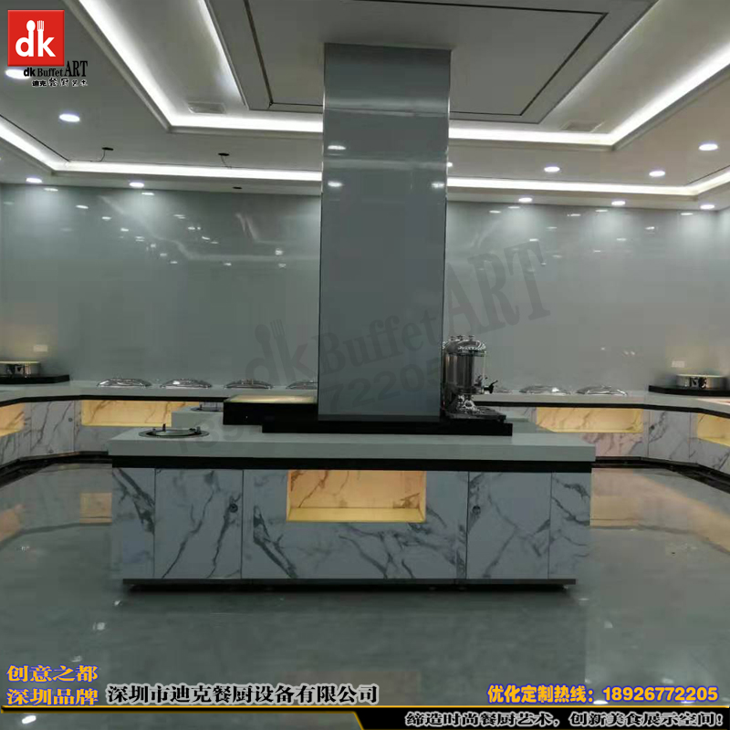 深圳自助餐臺廠家 移動布菲臺自助餐臺 機(jī)關(guān)單位員工餐廳自助餐臺