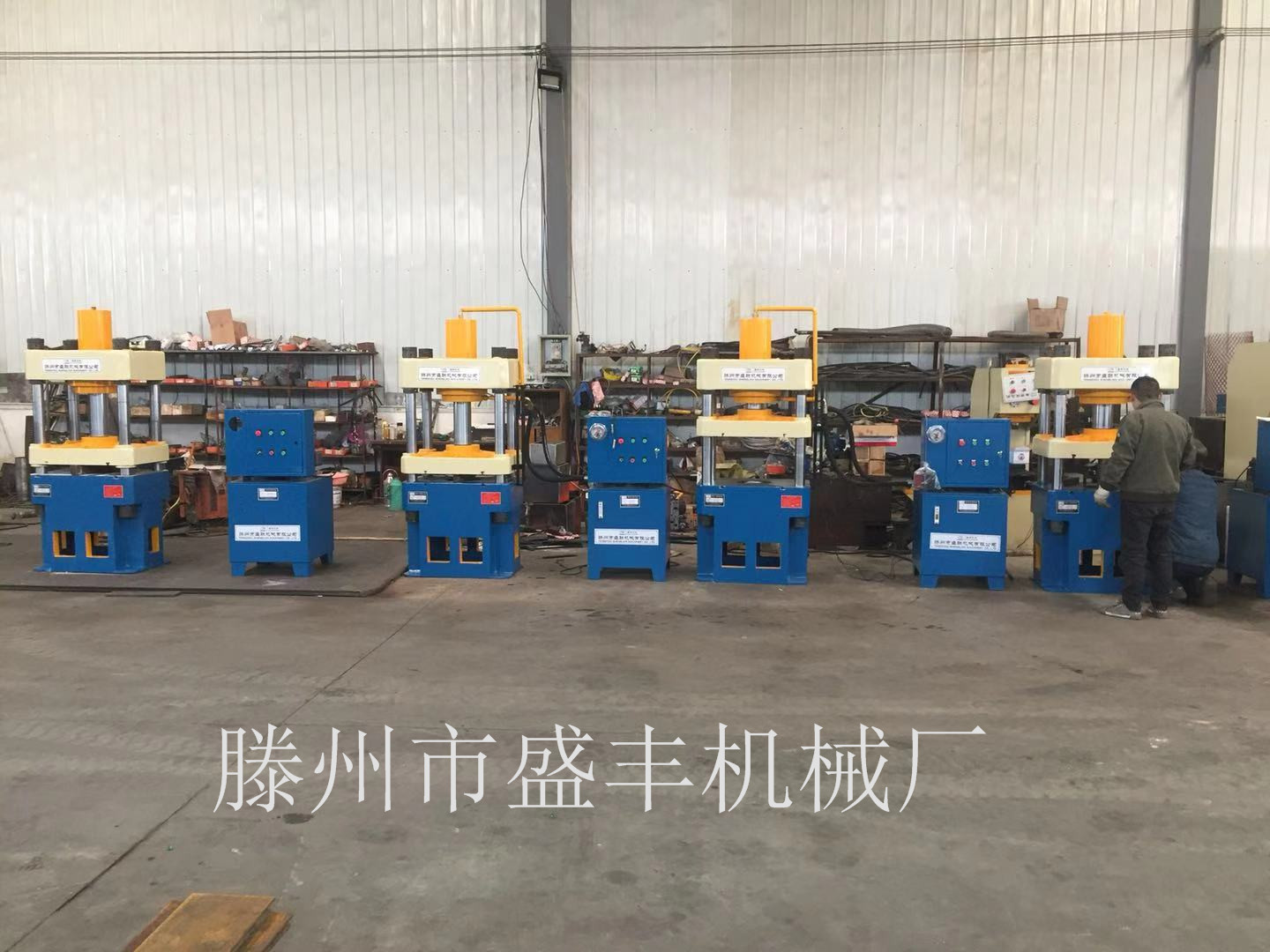 100噸液壓機(jī)，小型四柱成型壓力機(jī)，四柱油壓液壓機(jī)  100噸四柱壓力機(jī)