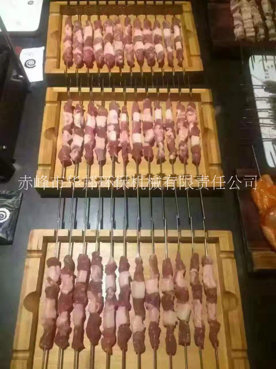 很久以前燒烤爐*簽子，不銹鋼齒輪簽子，自動翻轉(zhuǎn)燒烤爐簽子，生產(chǎn)廠家