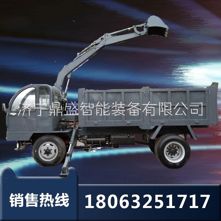 10噸四不像隨車挖 挖土挖沙自卸運輸一體機 四驅(qū)輪式隨車挖