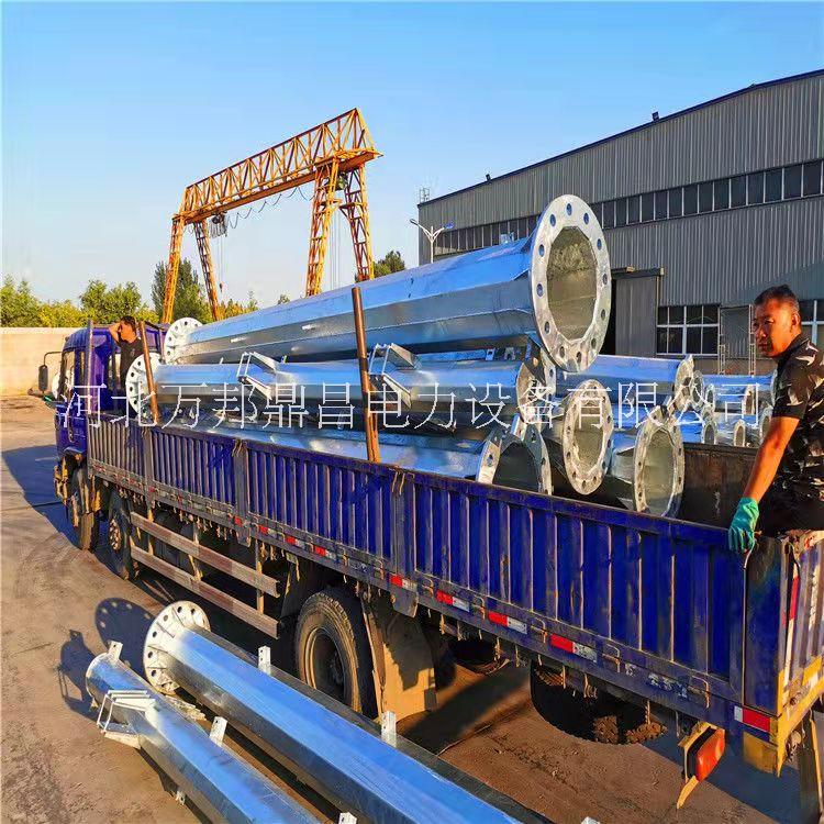 13米雙回路電力鋼桿生產(chǎn)廠家價格【河北萬邦鼎昌電力設(shè)備有限公司】