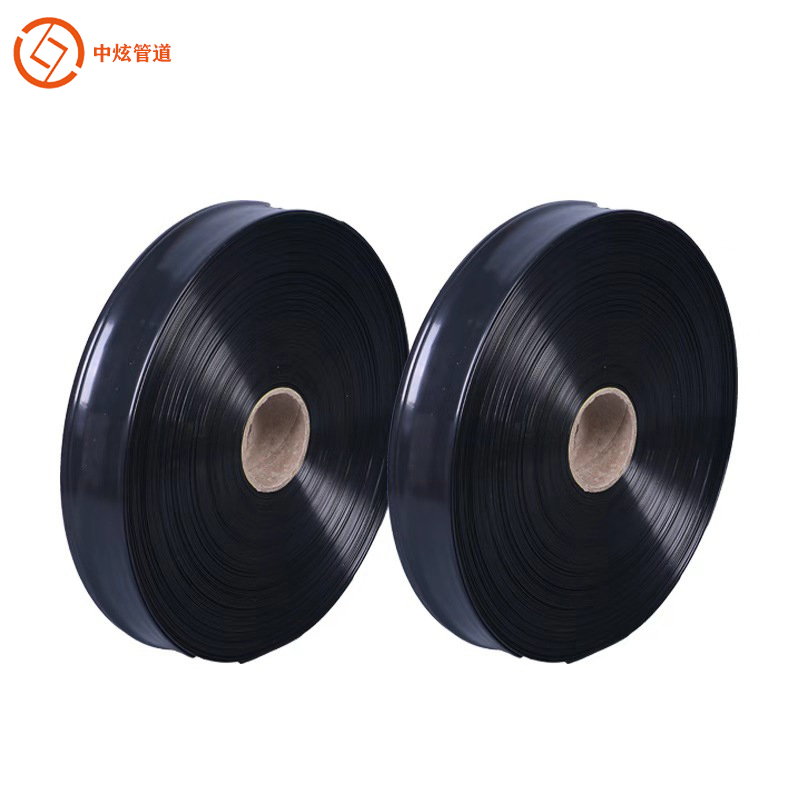 【廠家直銷】中炫牌農(nóng)田園林貼片式全新料PE內(nèi)鑲貼片式滴灌帶 PE滴管帶水帶 PE滴灌帶水帶