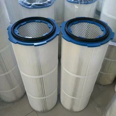 斜插式除塵器濾筒350*660工業(yè)粉塵處理焊煙收塵器濾芯