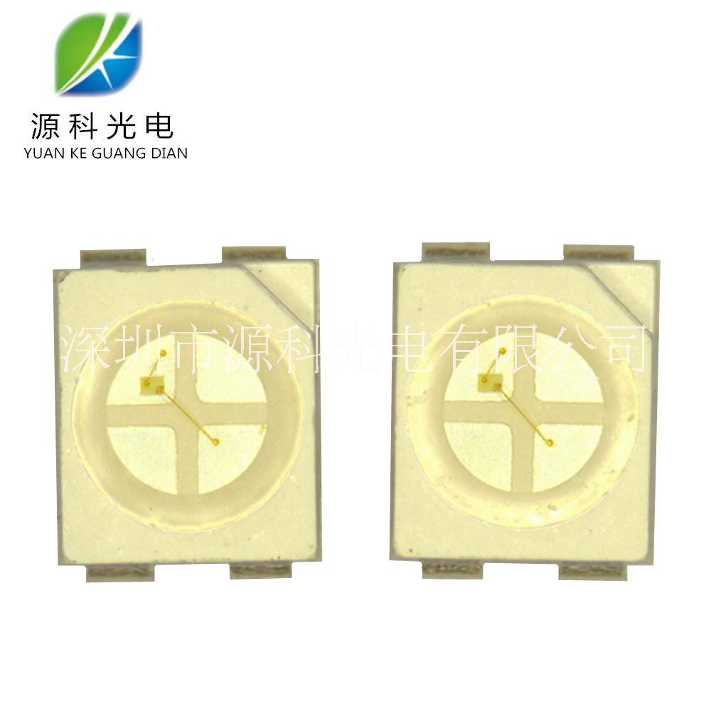 供應(yīng) LED3528四腳藍(lán)光三負(fù)一正 共陰 共陽 LED3528藍(lán)光0.2W 20m