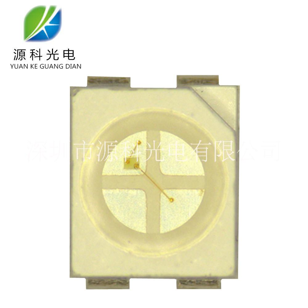 供應(yīng) LED3528四腳藍(lán)光三負(fù)一正 共陰 共陽 LED3528藍(lán)光0.2W 20m