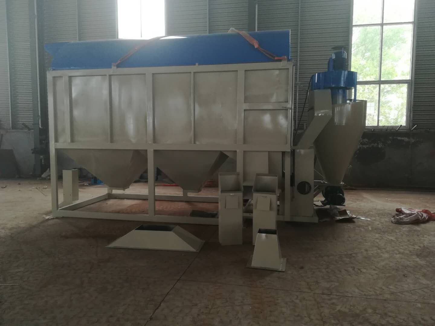 小麥滾筒篩-廠家供應新型無軸式小麥滾筒清理篩