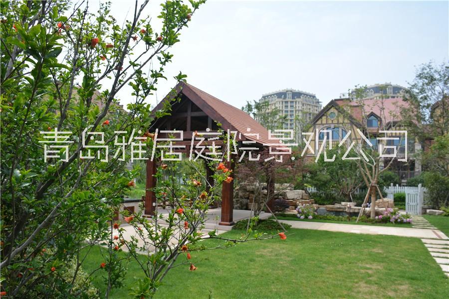 青島私家花園設(shè)計施工 青島庭院景觀公司