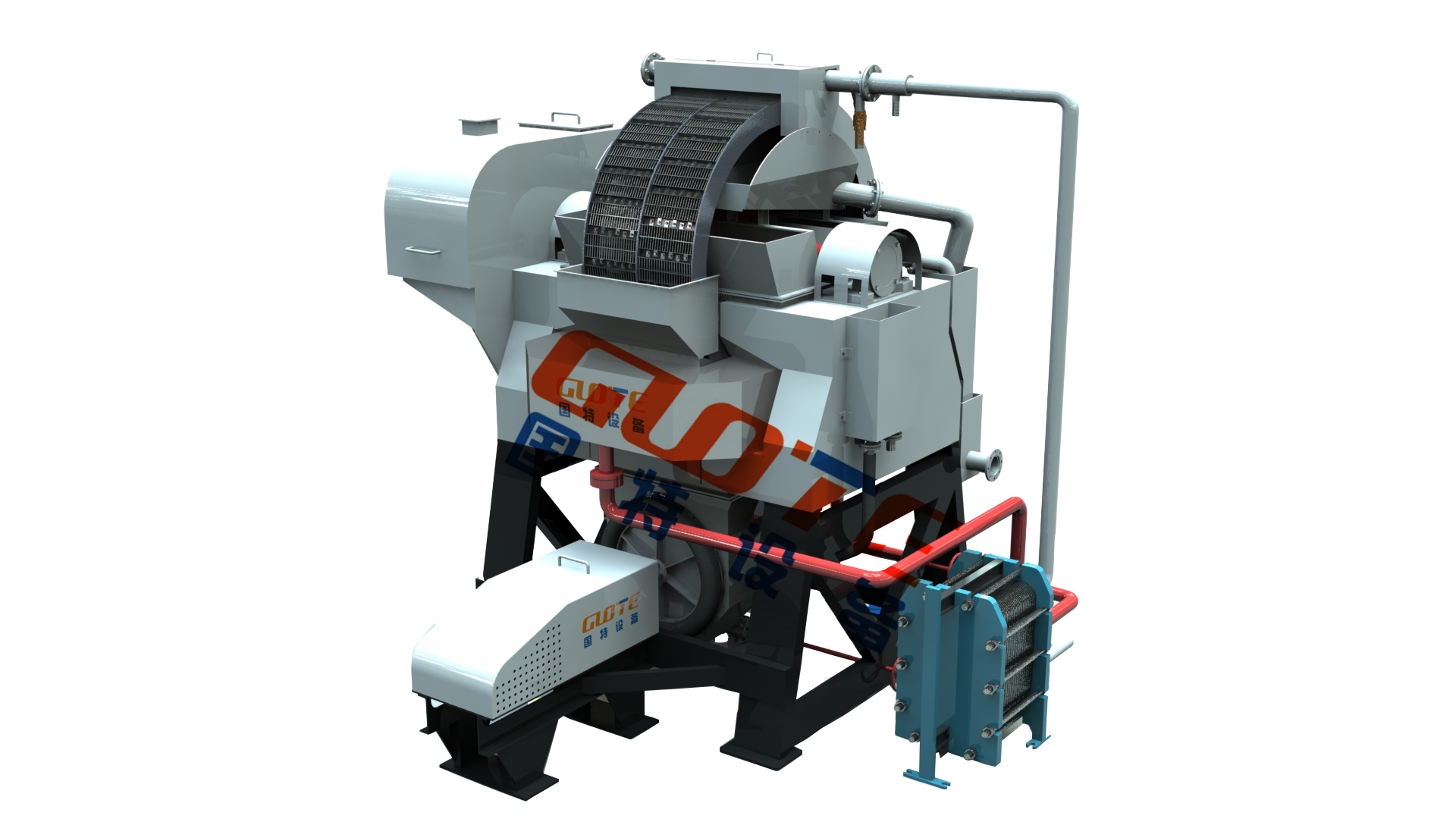 GTLH立環(huán)高梯度磁選機(jī) 立環(huán)高梯度磁選機(jī)