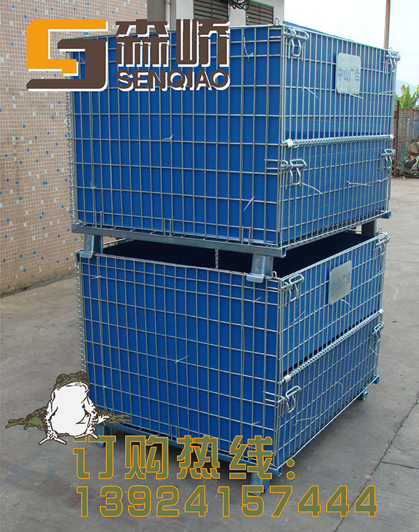 倉庫籠金屬網(wǎng)格、折疊式鍍鋅倉儲籠、倉儲籠金屬網(wǎng)格 【廣州市森嶠金屬制品有限公司】