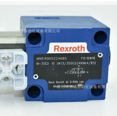 德國力士樂液壓方向閥M-3SEW10C1X/420MG24N9K4力士樂電磁球閥