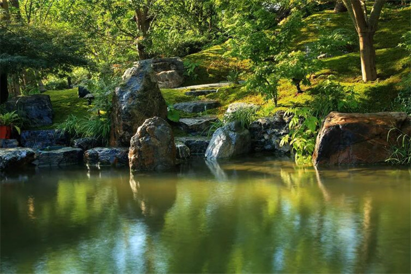江蘇黑山石  園林黑山石 黑山石案例 園林置石黑山石