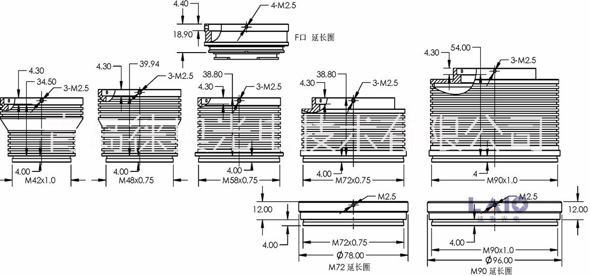 ?80mm像面高解析線掃描鏡頭