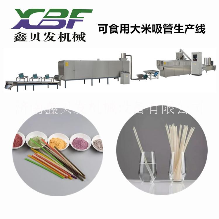 可食用吸管加工設備 糧食吸管生產(chǎn)設備 淀粉吸管生產(chǎn)機械