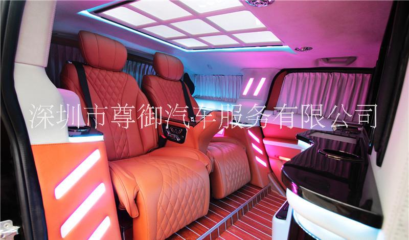 悍馬H2改裝全隔斷太空椅木地板