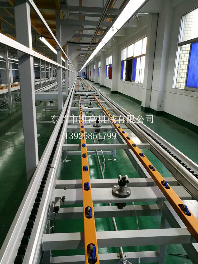 福建自動化倍速鏈總裝線 倍速鏈組裝老化線