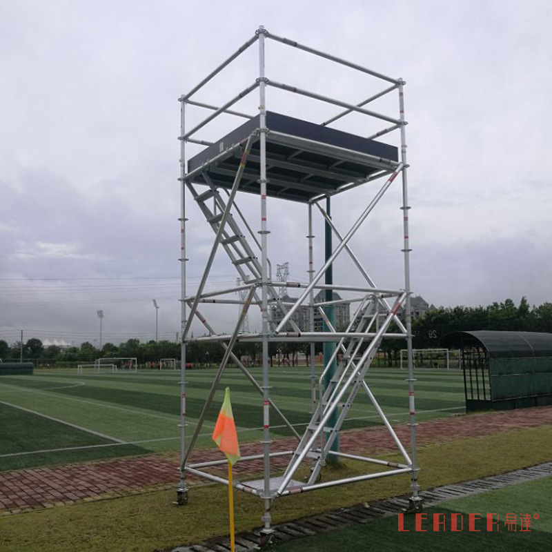 供應單管式鋁合金腳手架 搭拆便捷 單手可舉