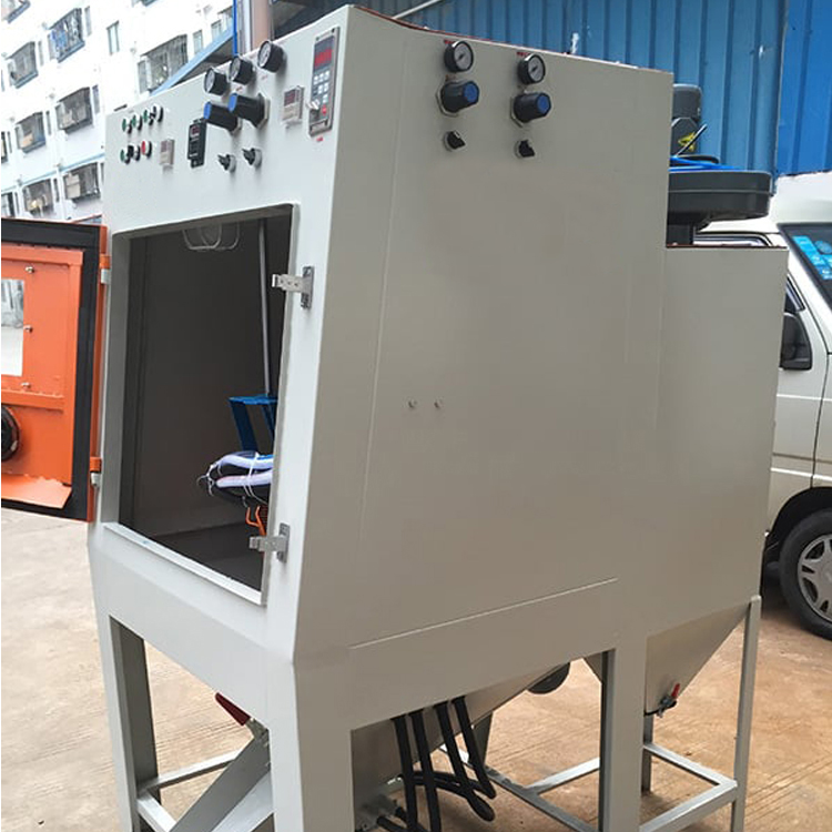 萍鄉(xiāng)自動噴砂機廠家 金屬表面處理噴砂機