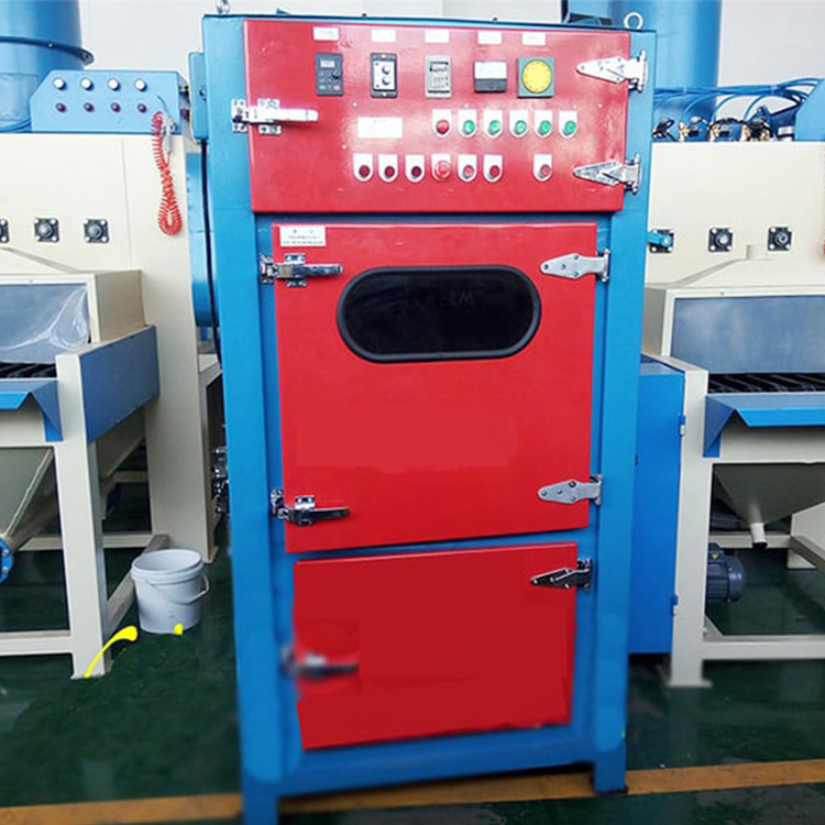 天門履帶自動噴砂機 電木類去毛邊自動噴砂機