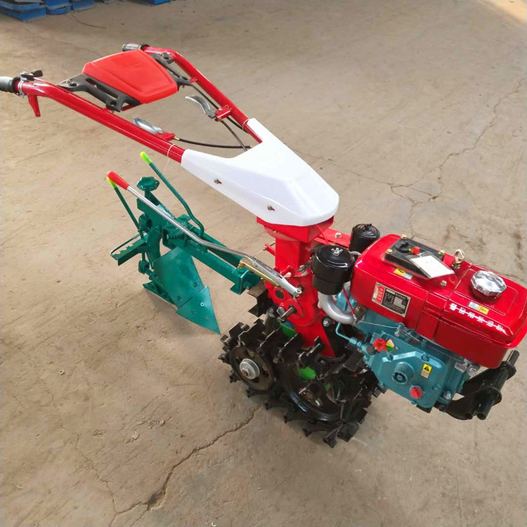 熱銷雙履帶式微耕機 播種施肥開溝機 小型家用手扶微耕機