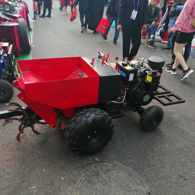 廠家熱賣多功能果園管理機 開溝施肥回填一體機 遙控式旋耕碎草機