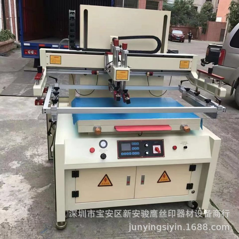 深圳廠家直銷柜式全自動絲網(wǎng)絲印機 印刷機 大平面立式絲印機 電動絲印機