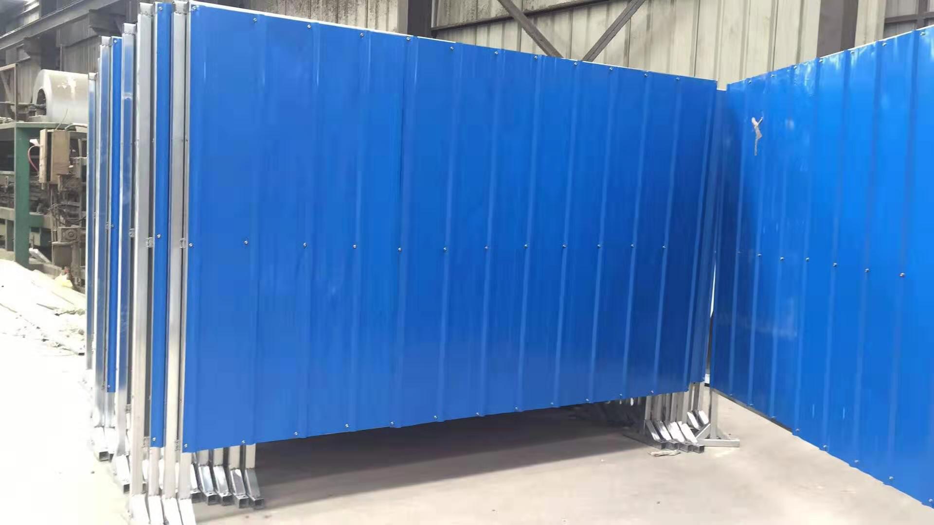 天津河西區(qū)彩鋼瓦廠 施工圍擋護欄出售 彩鋼板圍擋成品出售