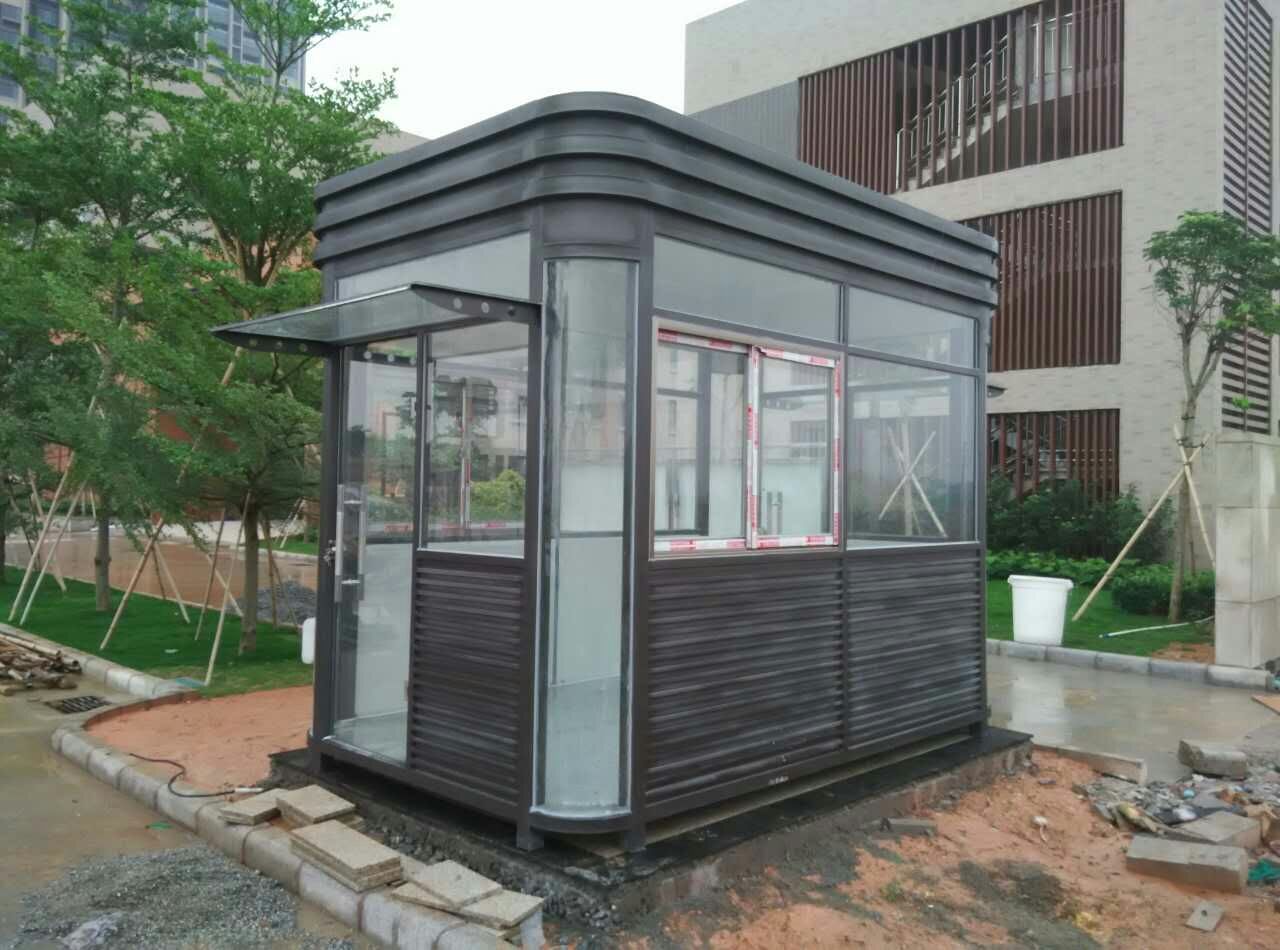 戶外移動站崗臺定做 鋼結(jié)構(gòu)活動崗?fù)S家定制