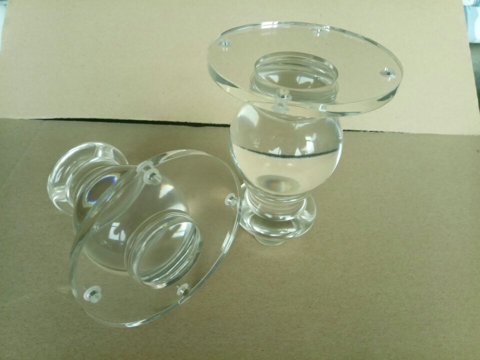 亞克力家具配件 透明塑膠柜腳 亞克力家具塑料配件廠家