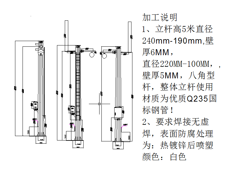 監(jiān)控桿_優(yōu)質(zhì)商品價(jià)格_攝像機(jī)立桿_質(zhì)保10年！ 監(jiān)控桿報(bào)價(jià)