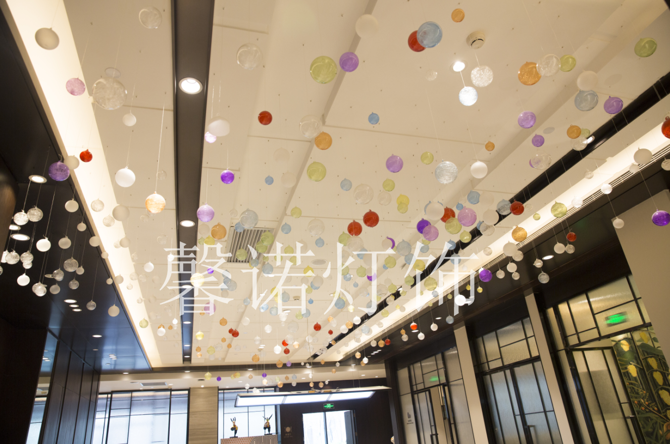 非標(biāo)工程定制 室內(nèi)裝置藝術(shù) 七彩