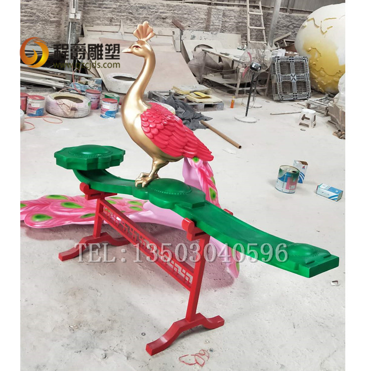 供應玻璃鋼 孔 雀雕塑定制 動物雕塑孔 雀 大型孔 雀吉祥擺件 孔 雀雕塑定制