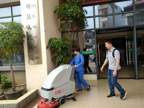 *保潔用性能好的河池自動洗地機款式