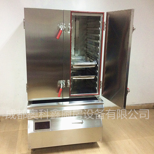 四川廚房設備廠雙門蒸飯柜