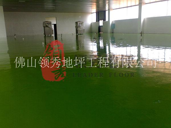 自流平環(huán)氧地坪，食品廠/口罩廠地坪施工