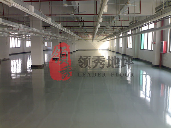 超耐磨環(huán)氧地坪，車間通道耐磨地坪，佛山地坪施工廠家