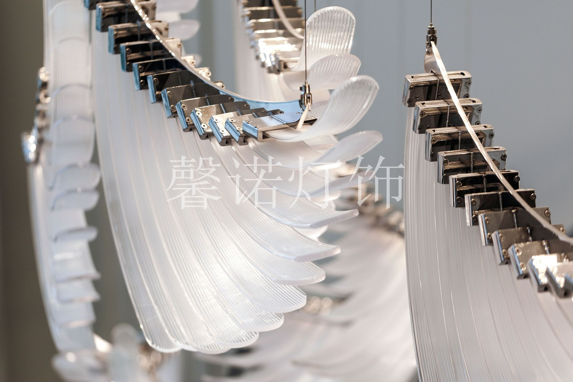 非標(biāo)工程燈定制 上海空中復(fù)試大堂