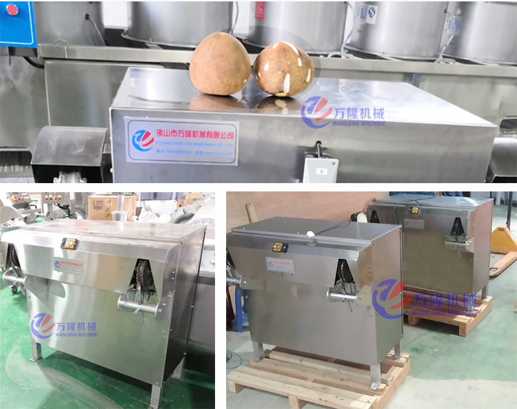 萬隆機(jī)械專業(yè)生產(chǎn) 椰子脫殼機(jī) 椰子剝殼機(jī) QK-2雙工位椰子去殼機(jī)
