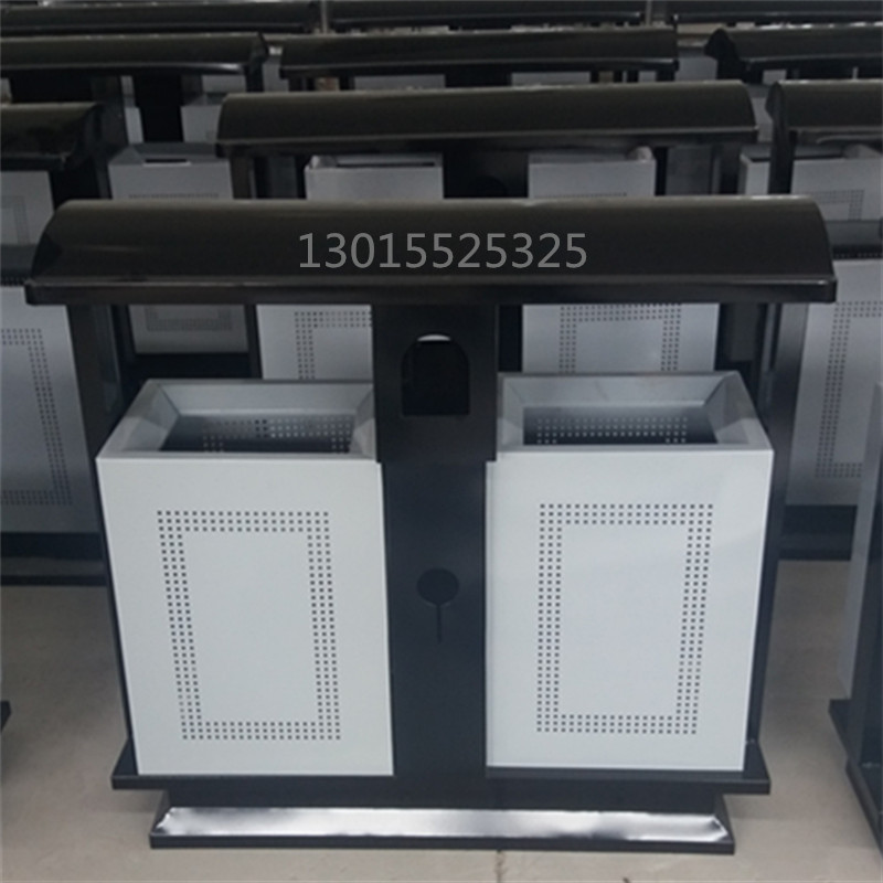 分類垃圾桶 戶外分類垃圾桶 果皮箱 環(huán)衛(wèi)垃圾桶 不銹鋼分類垃圾桶