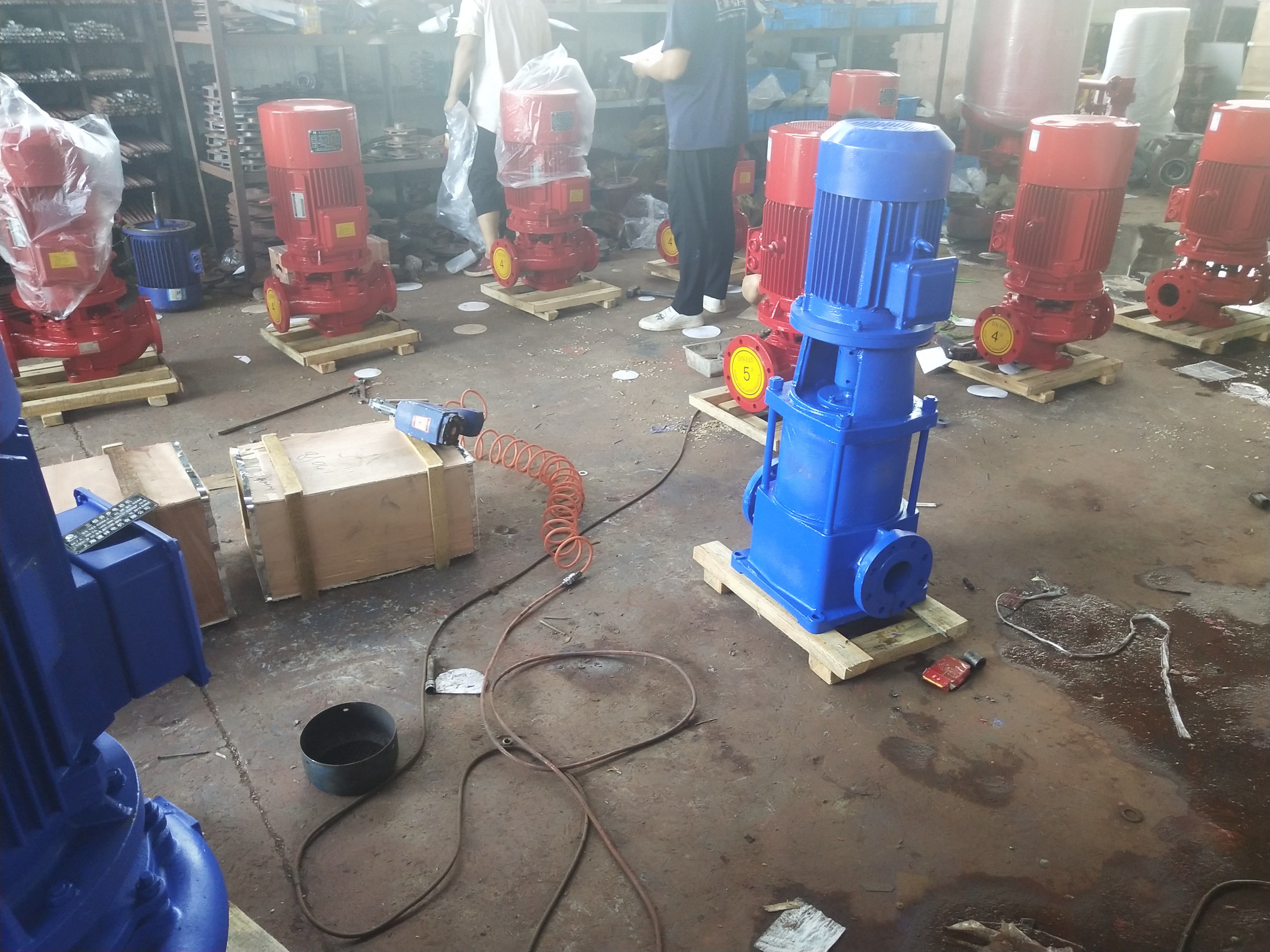 立式多級消防增壓泵消防增壓泵 XBD15/5-50GDL 消防泵廠家