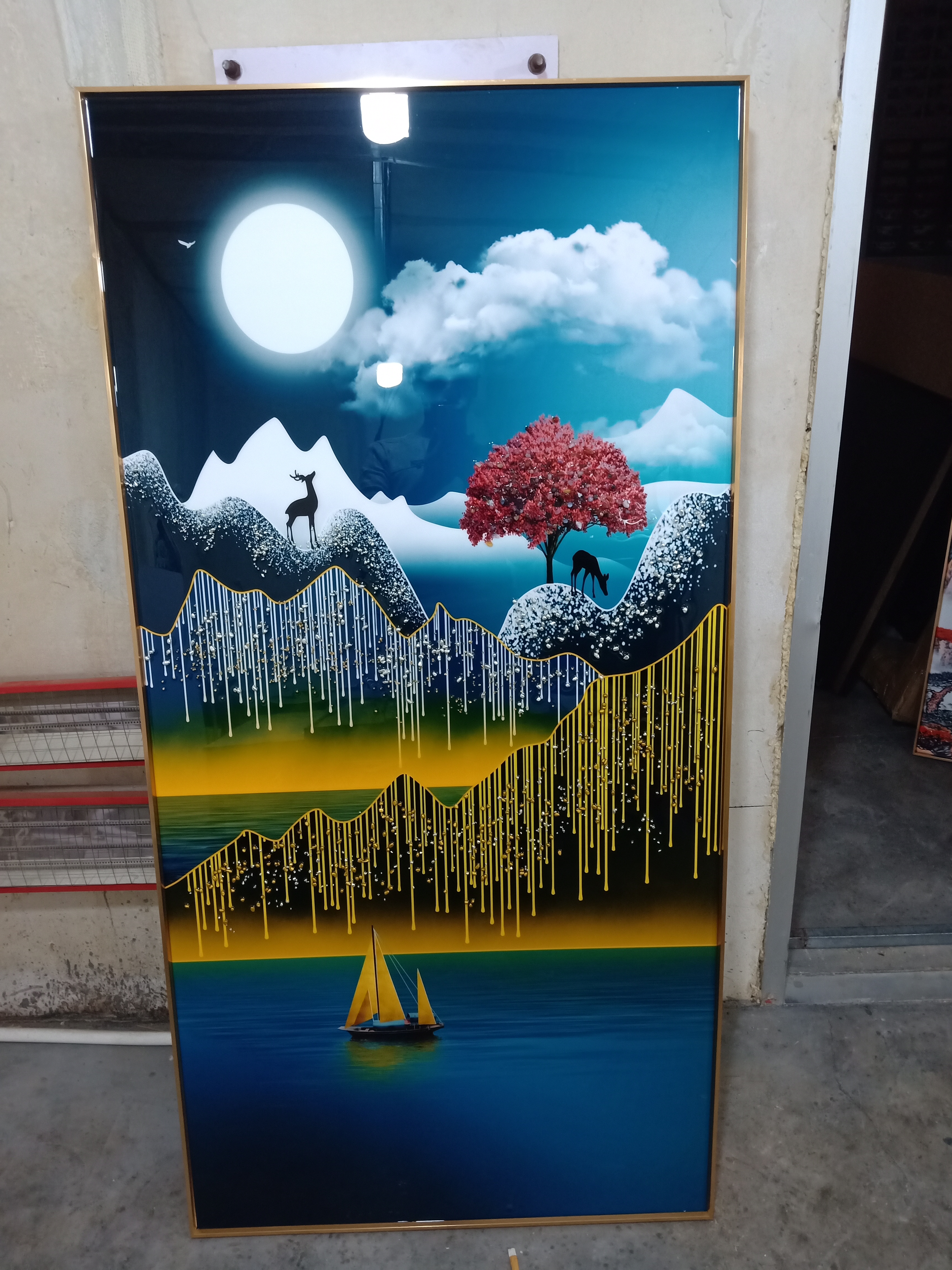 玄關(guān)畫廠家直銷，無(wú)框畫，晶瓷畫，實(shí)木有框畫