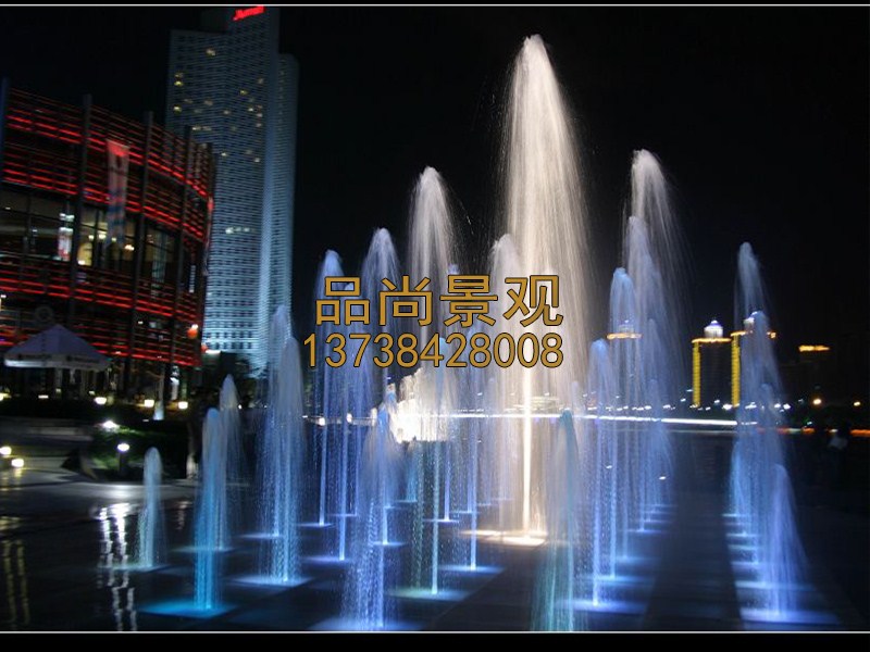 公園噴泉水景